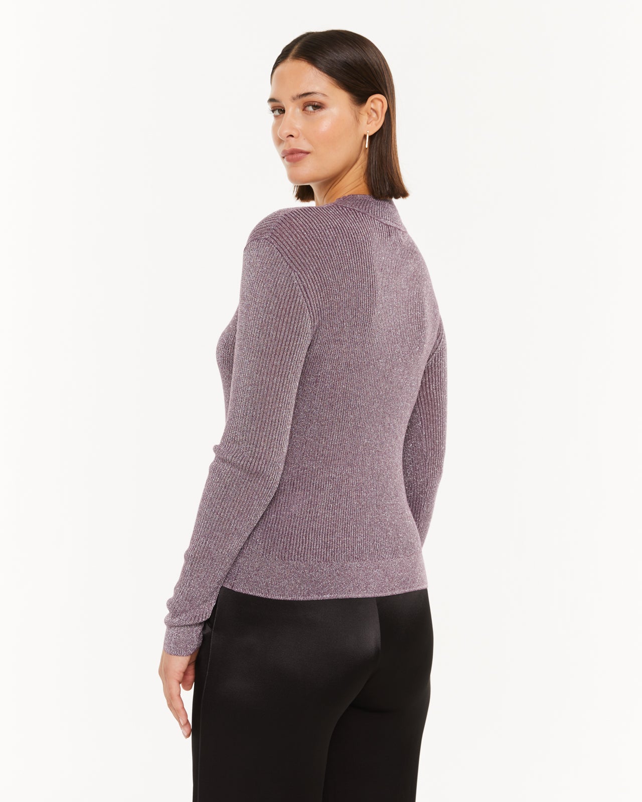 Maillot découpé en lurex