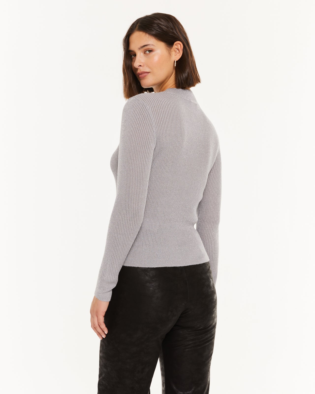 Maillot découpé en lurex