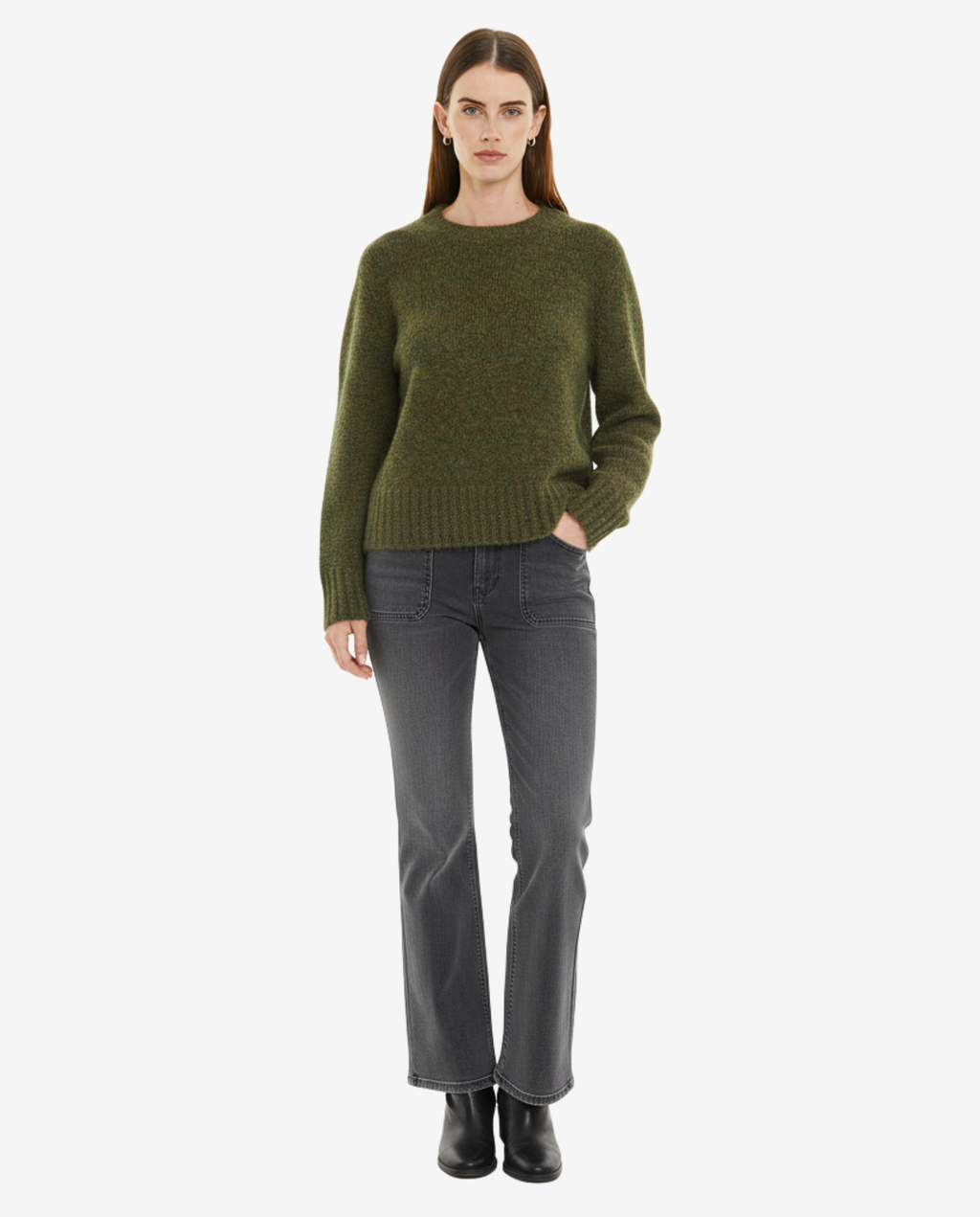 Jersey cuello redondo