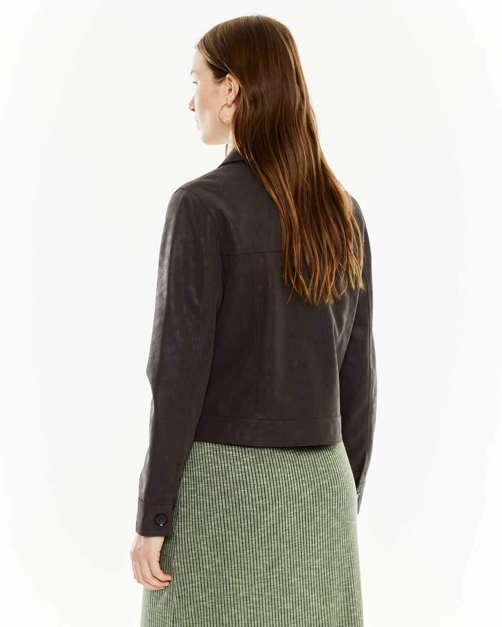 Cazadora cuello con botones