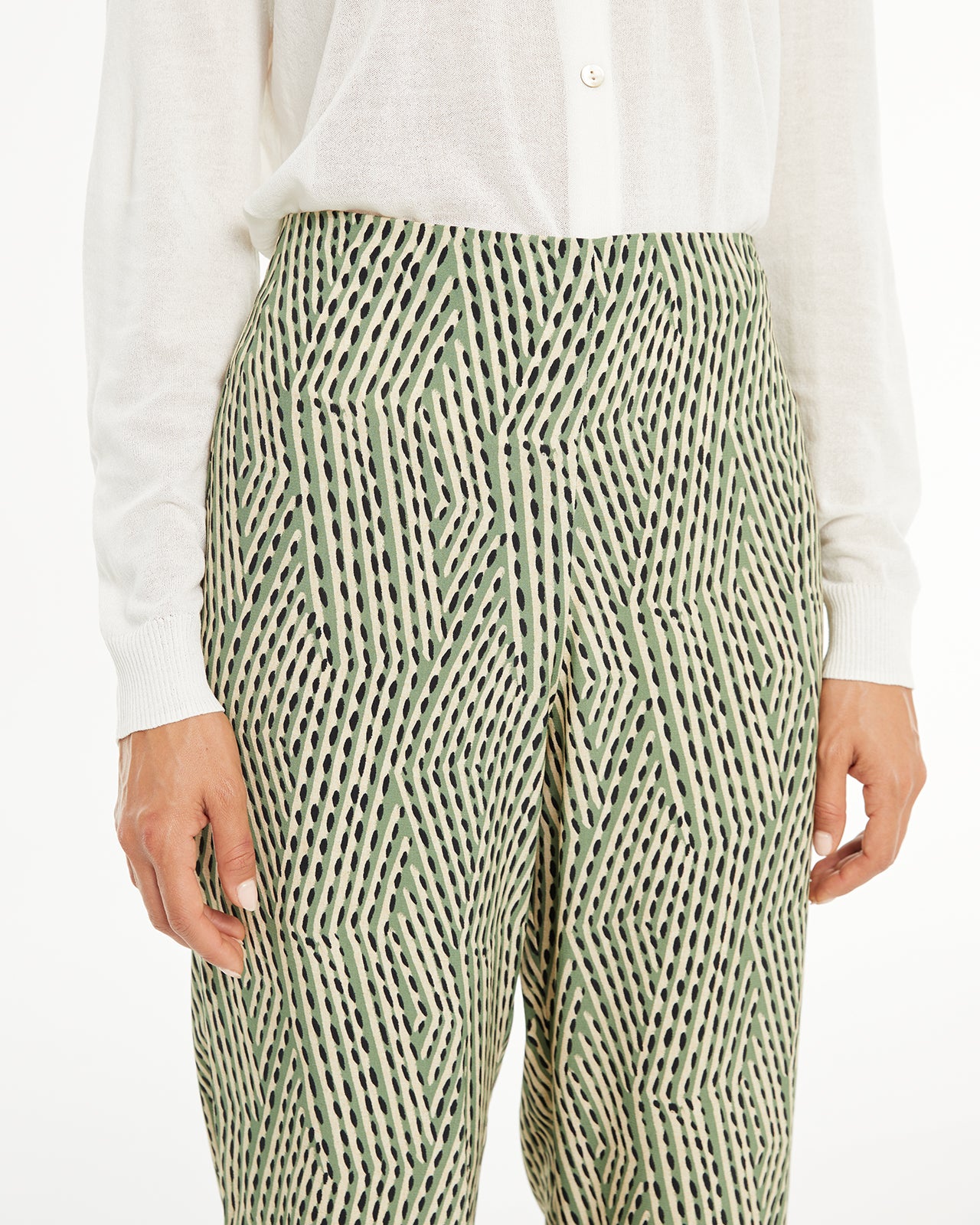 Printed pants