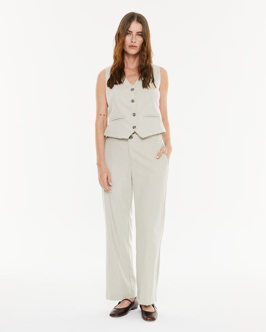 Pantalón traje espiga