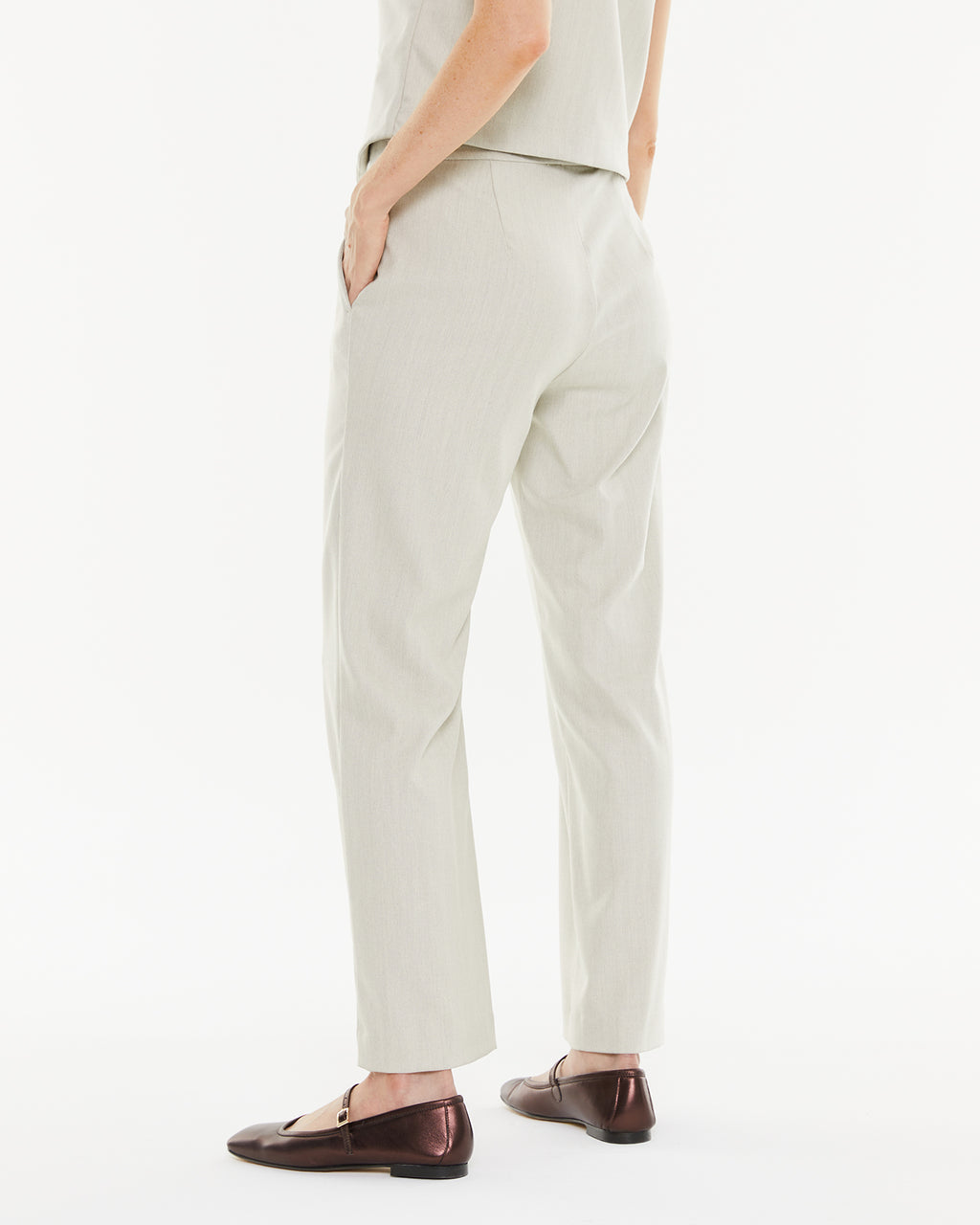 Pantalón traje espiga