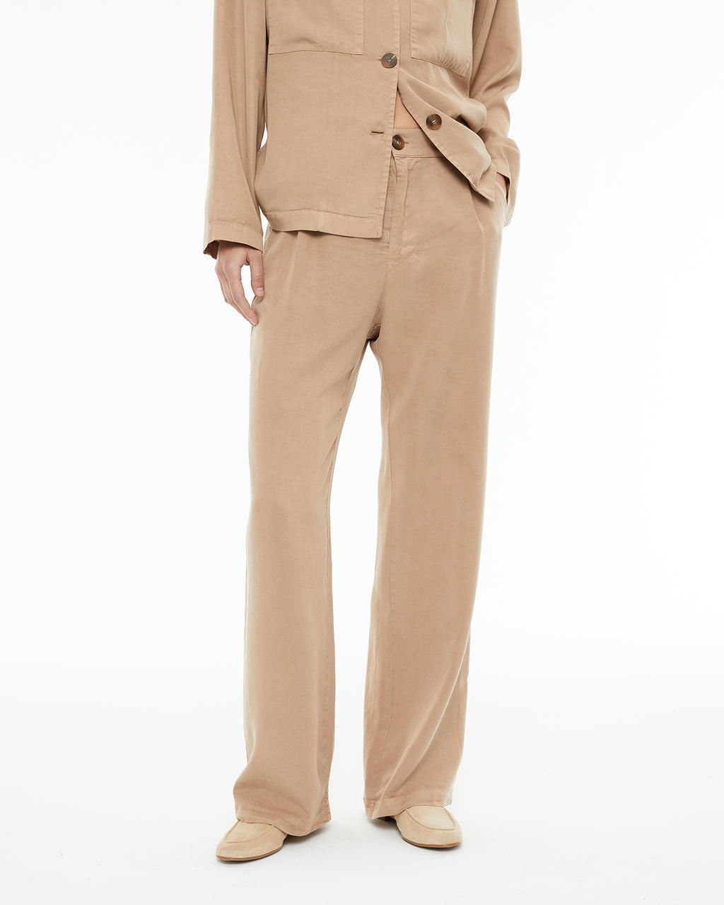 Pantalon fluide en tencel