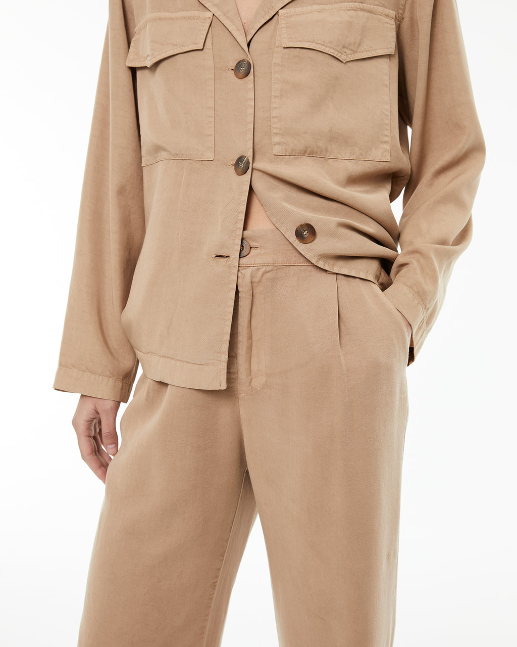 Pantalon fluide en tencel