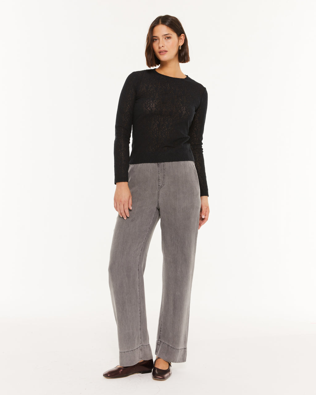 Pantalón tencel con goma