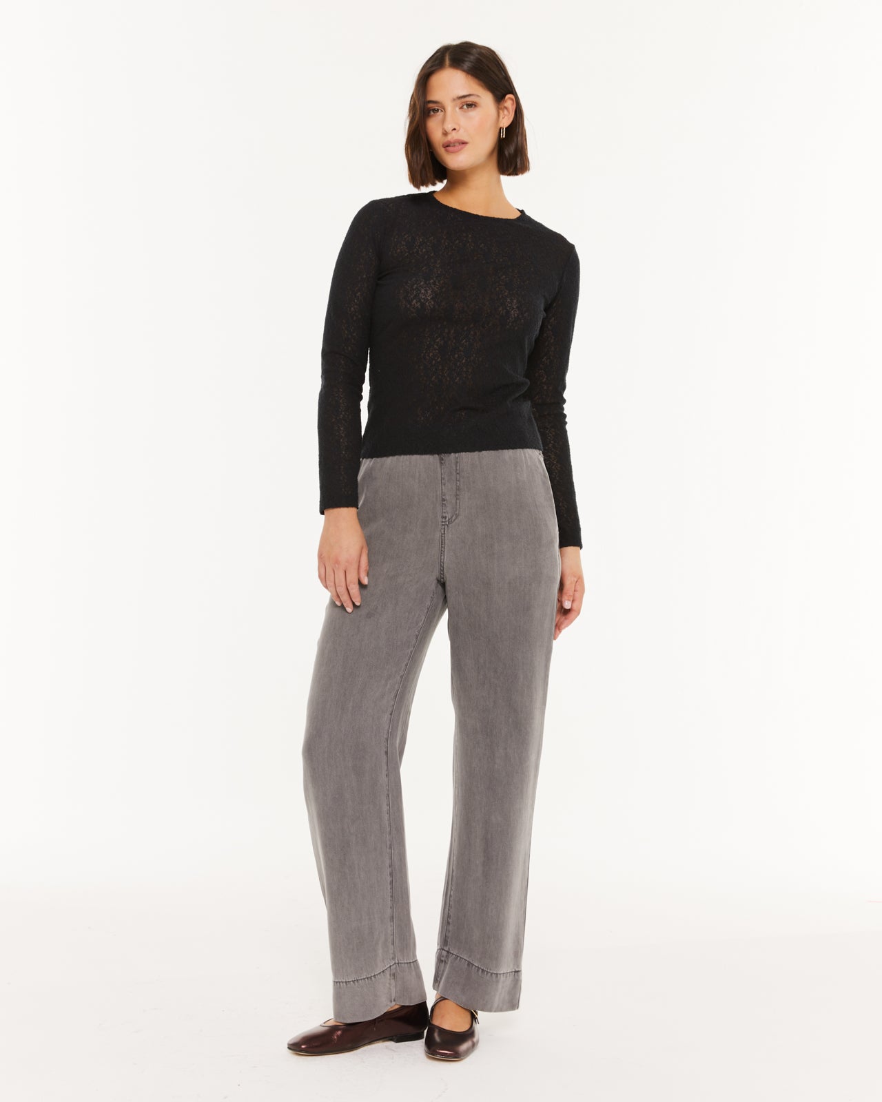 Pantalón tencel con goma