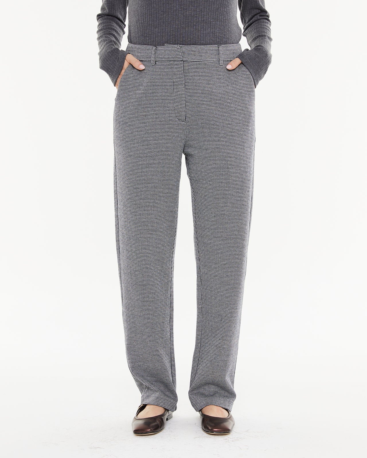 Pantalon jacquard confortable