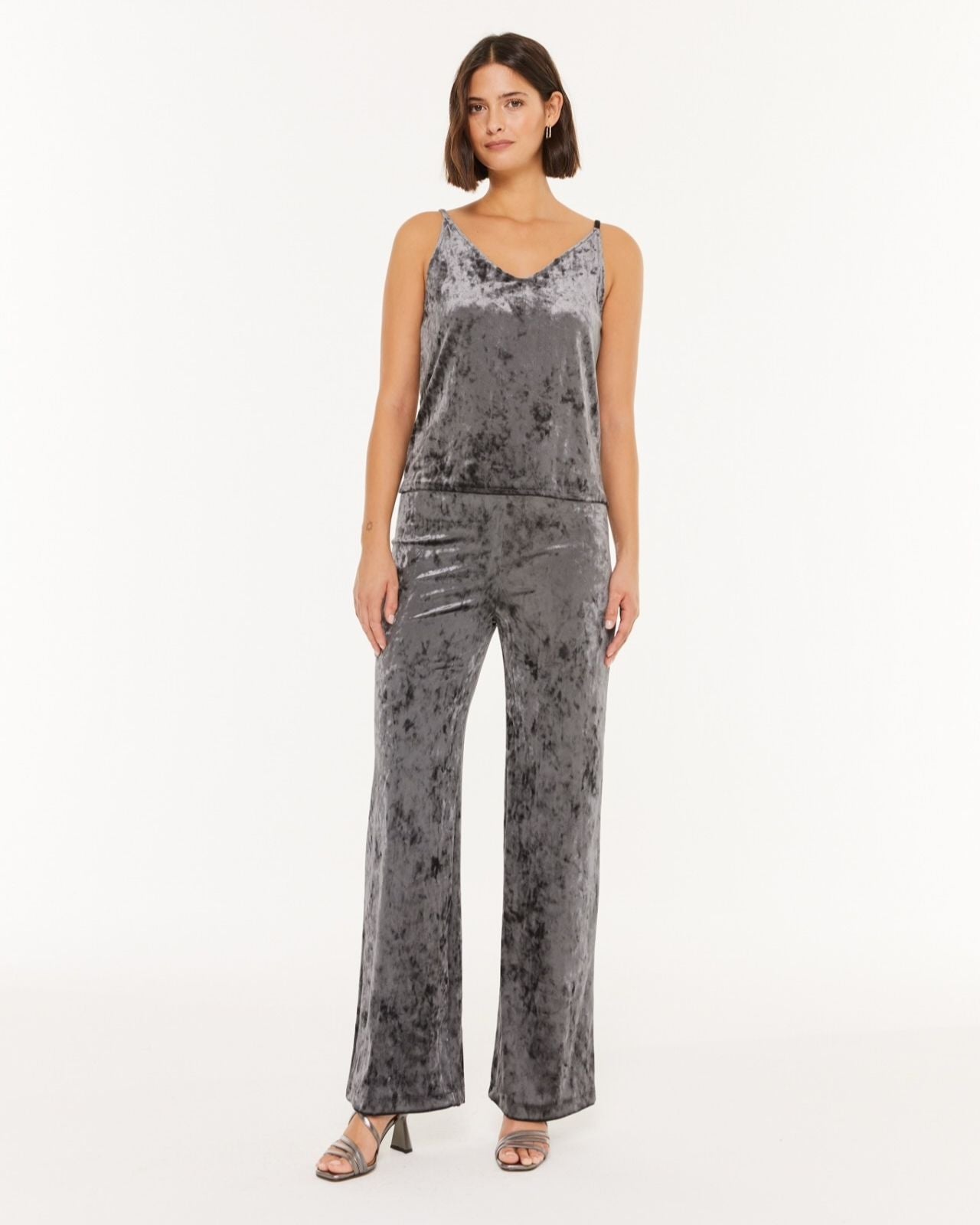 Pantalon à jambes larges