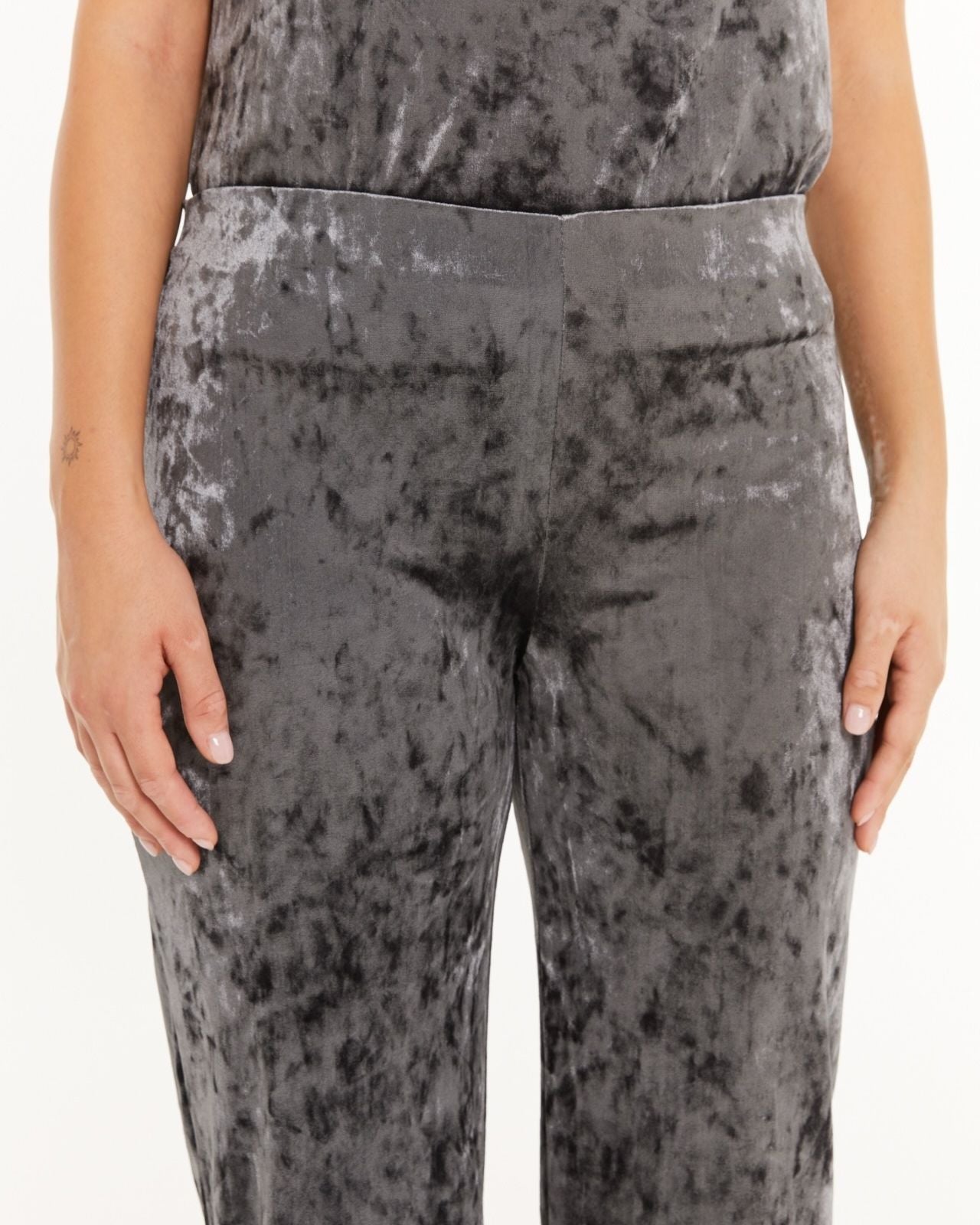 Pantalon à jambes larges