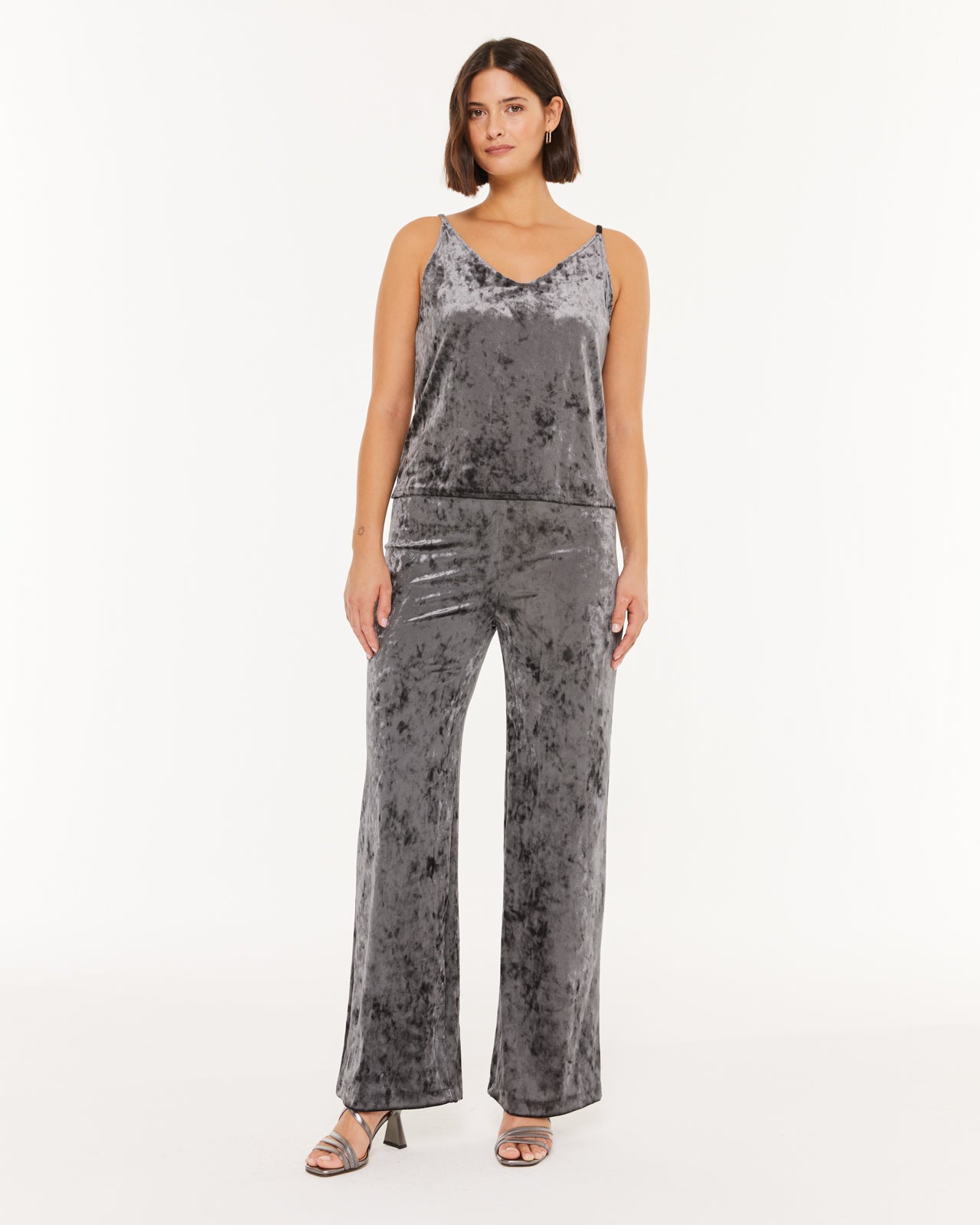 Pantalon à jambes larges