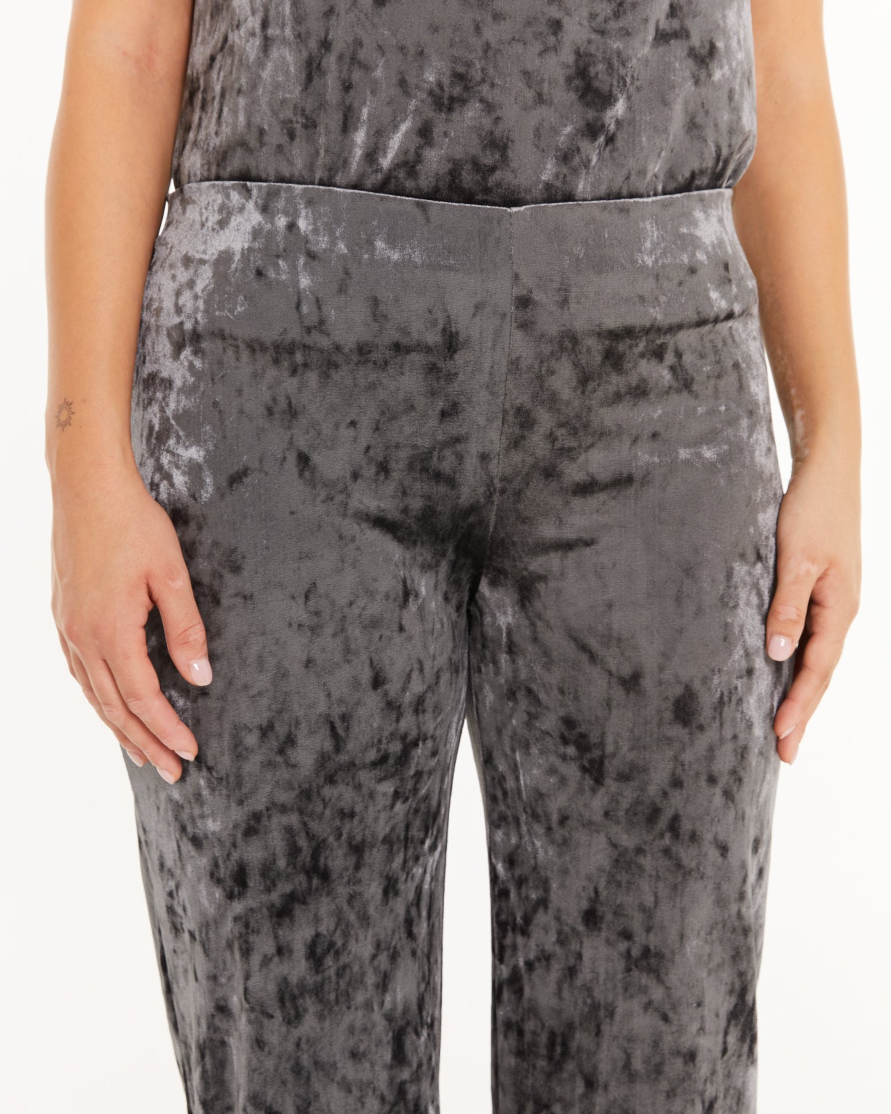 Pantalon à jambes larges