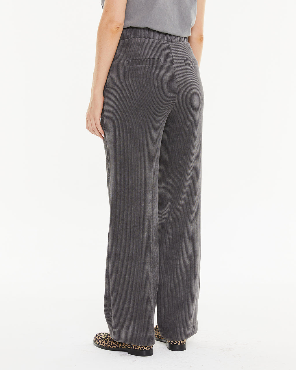 Pantalón pana cremallera