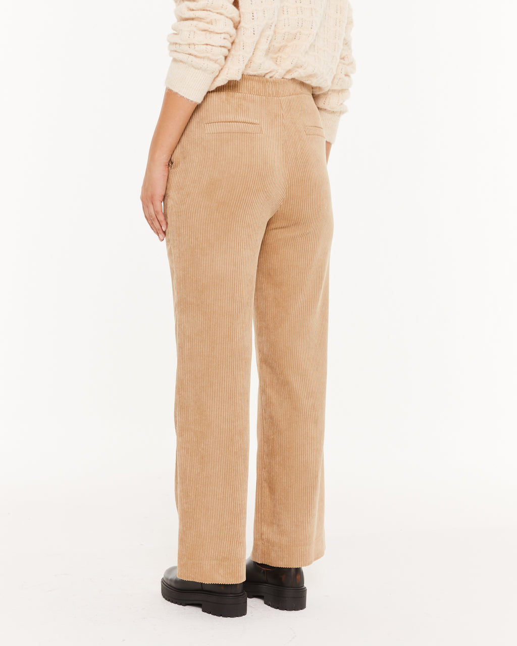 Pantalón pana cremallera