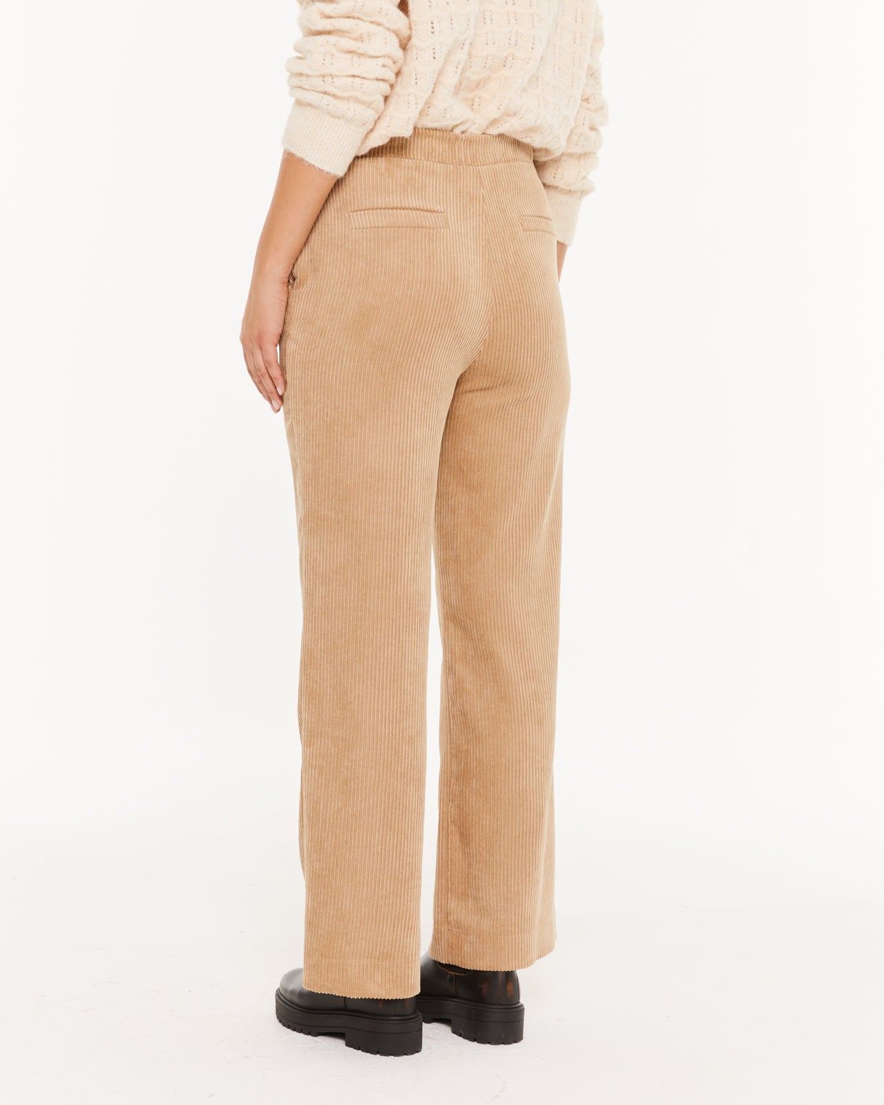 Pantalón pana cremallera