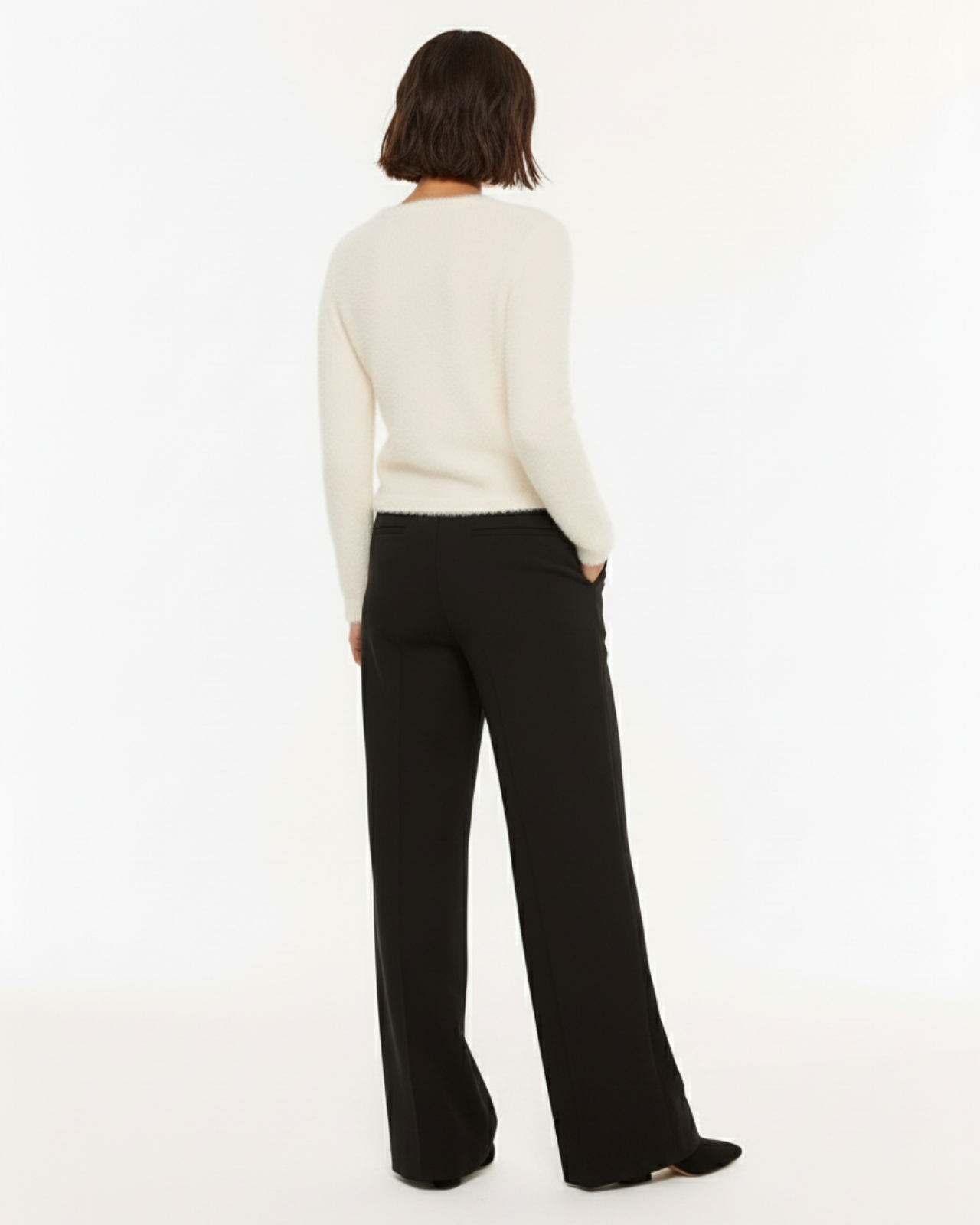 Pantalon confortable à jambes larges