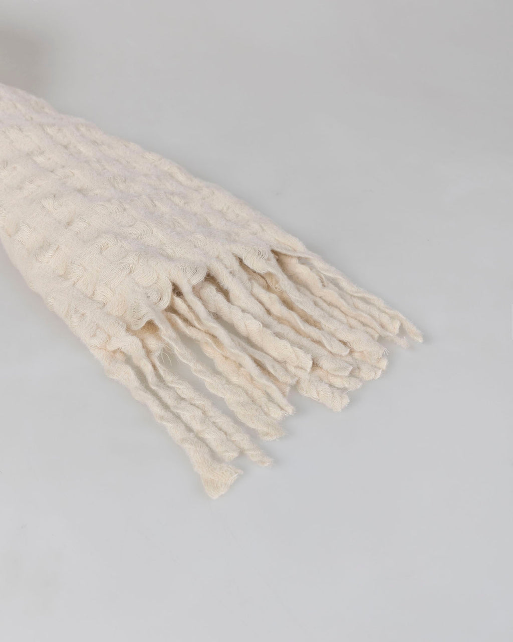 Bufanda efecto waffle