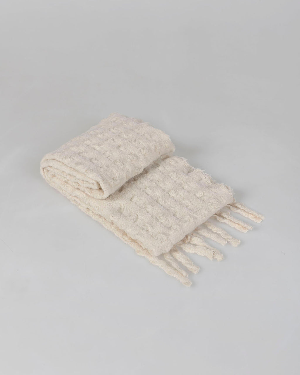 Bufanda efecto waffle