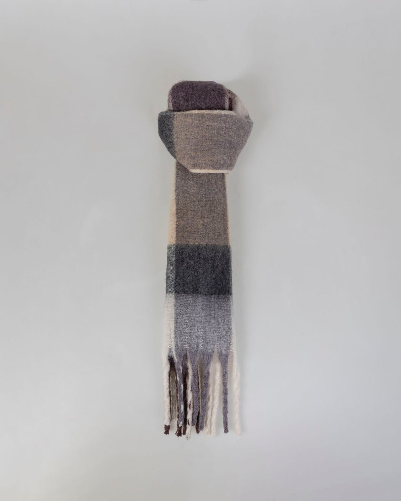 Écharpe à carreaux