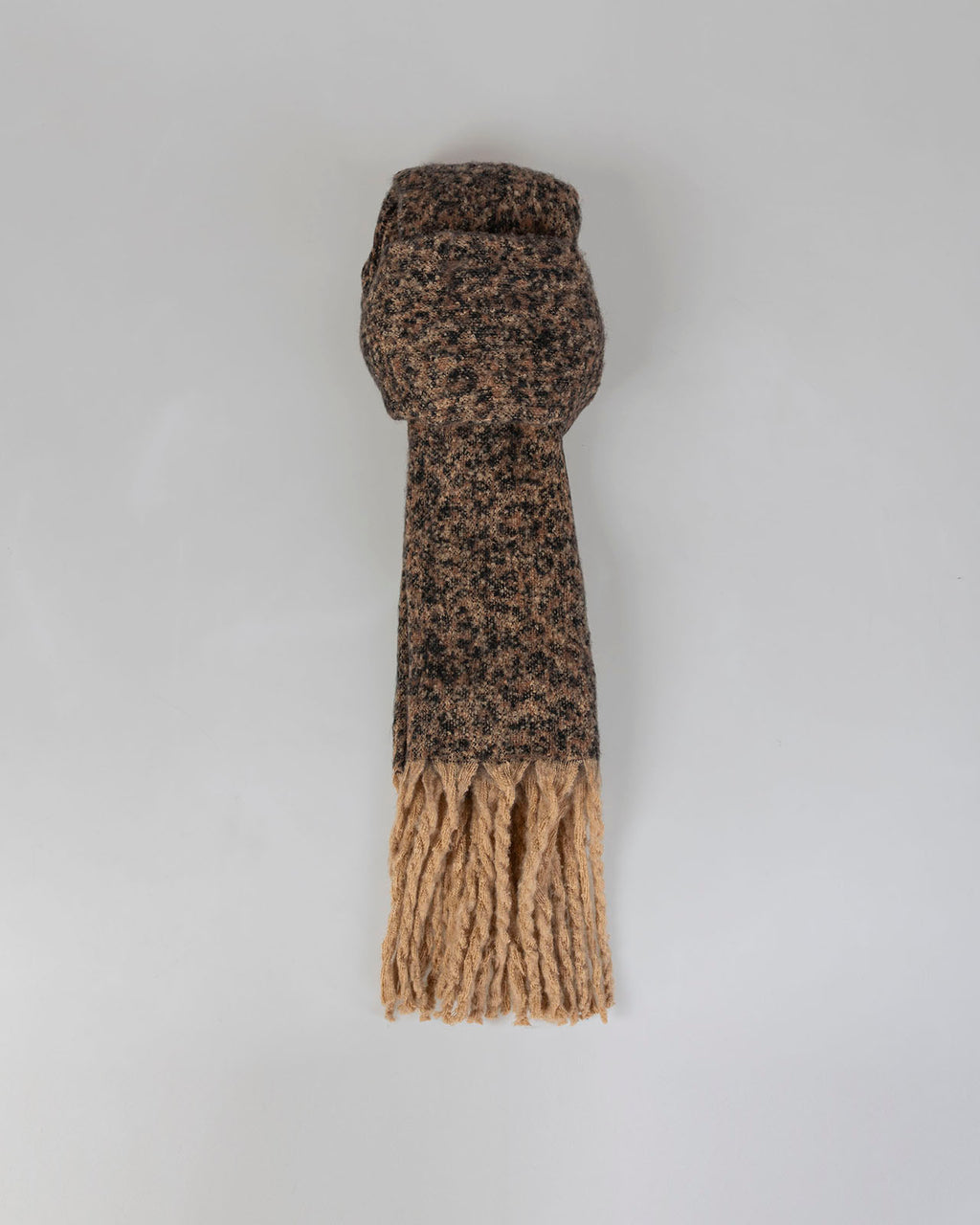 Bufanda leopardo marrón