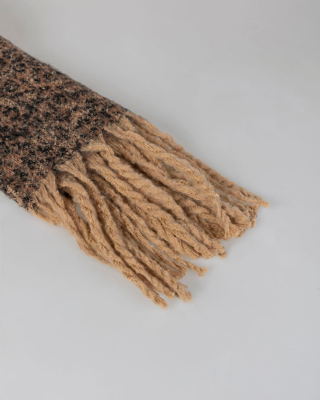 Bufanda leopardo marrón