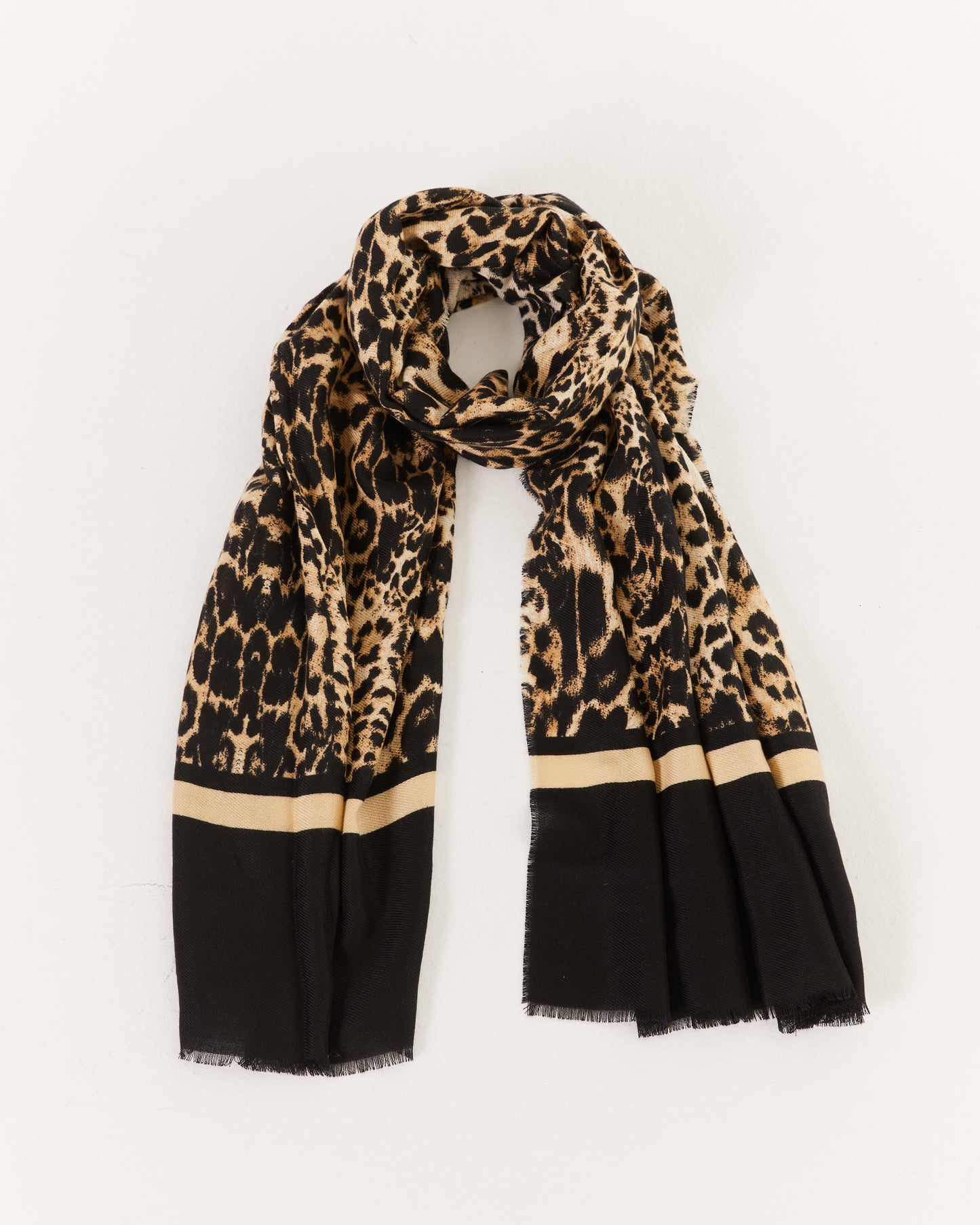Écharpe à imprimé animal
