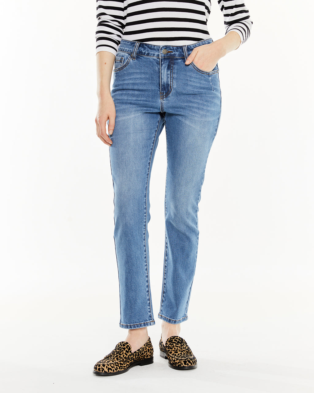 Pantalón denim 5 bolsillos