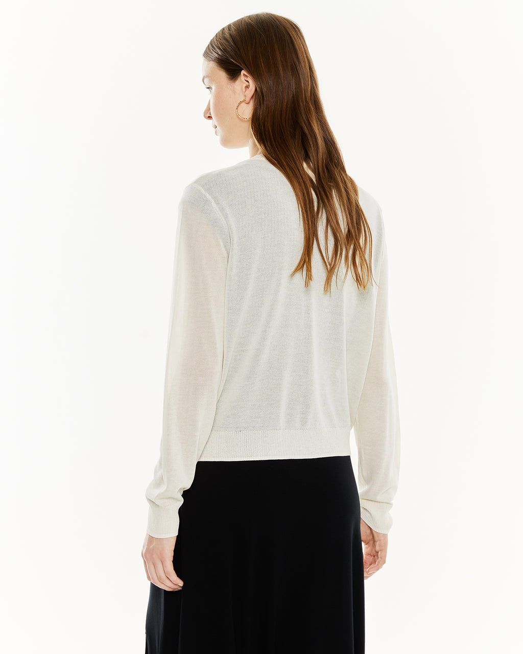 Cárdigan cuello mao