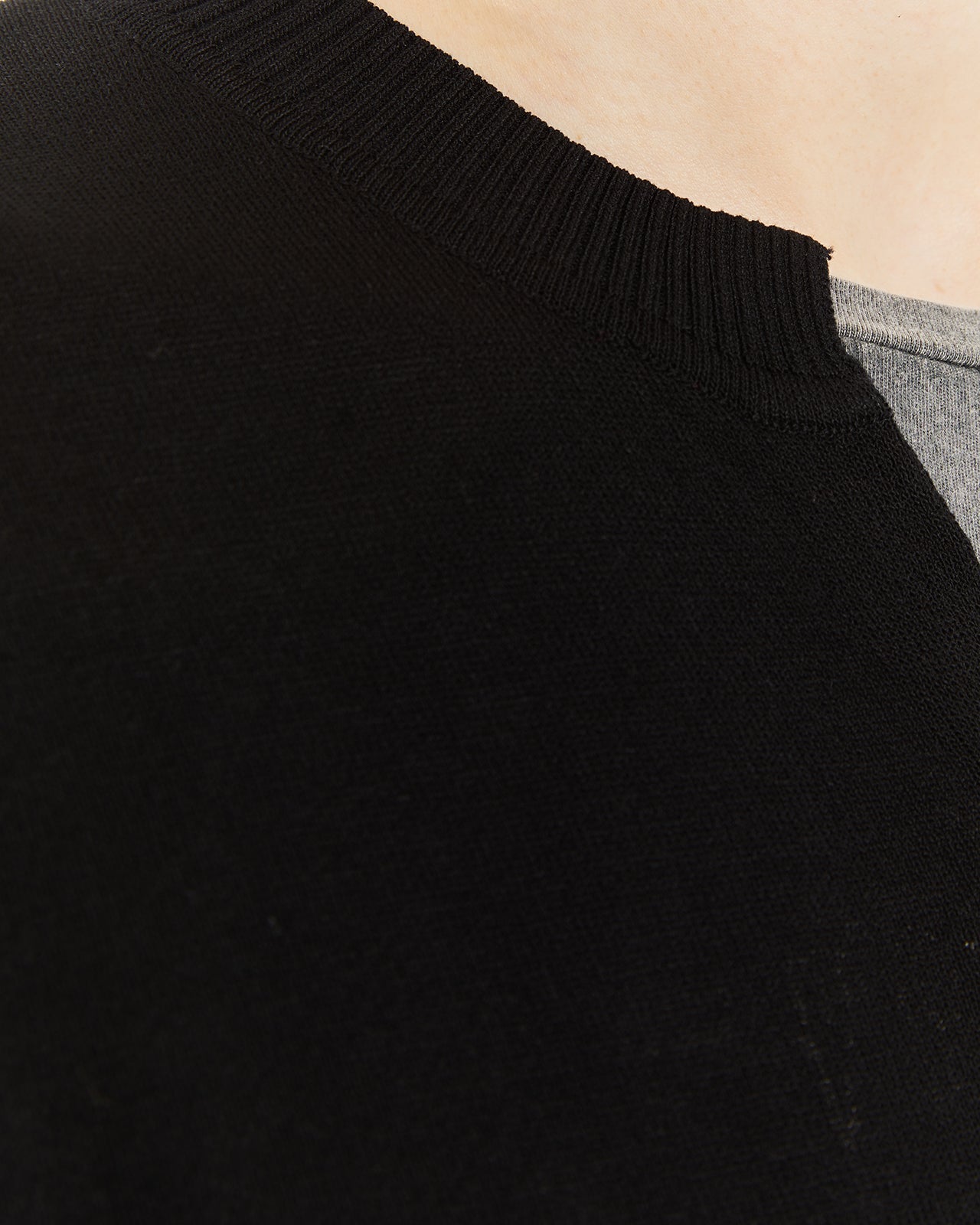 Mandarin collar cardigan