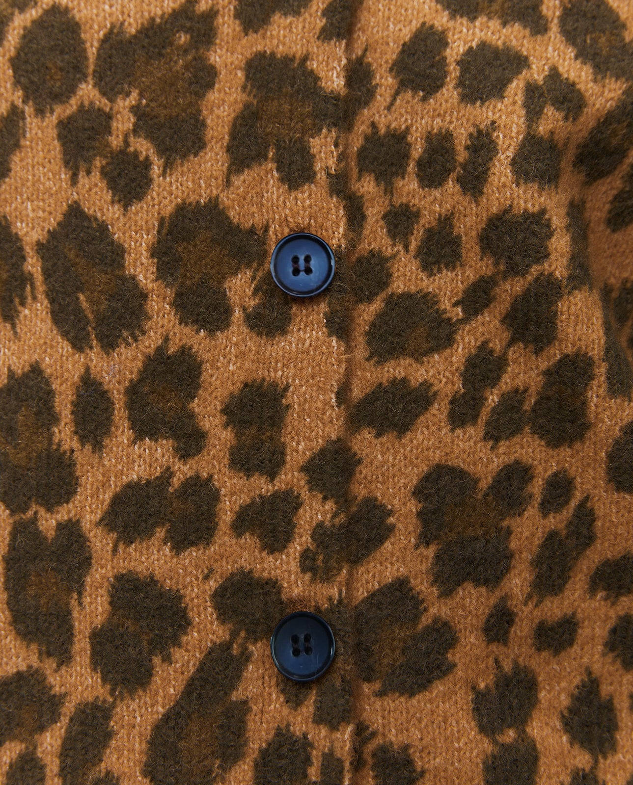 cardigan à imprimé animal