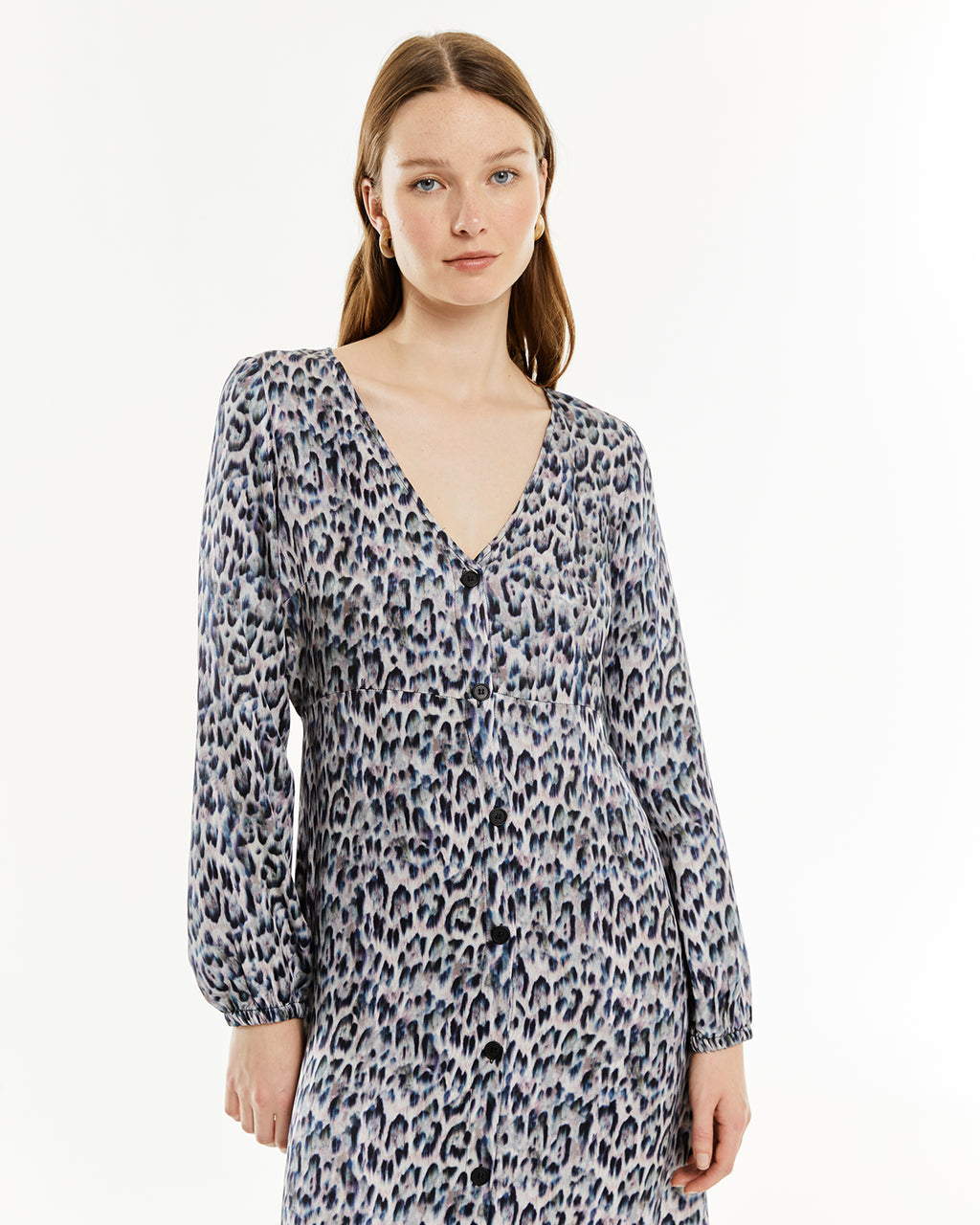 Vestido animal print