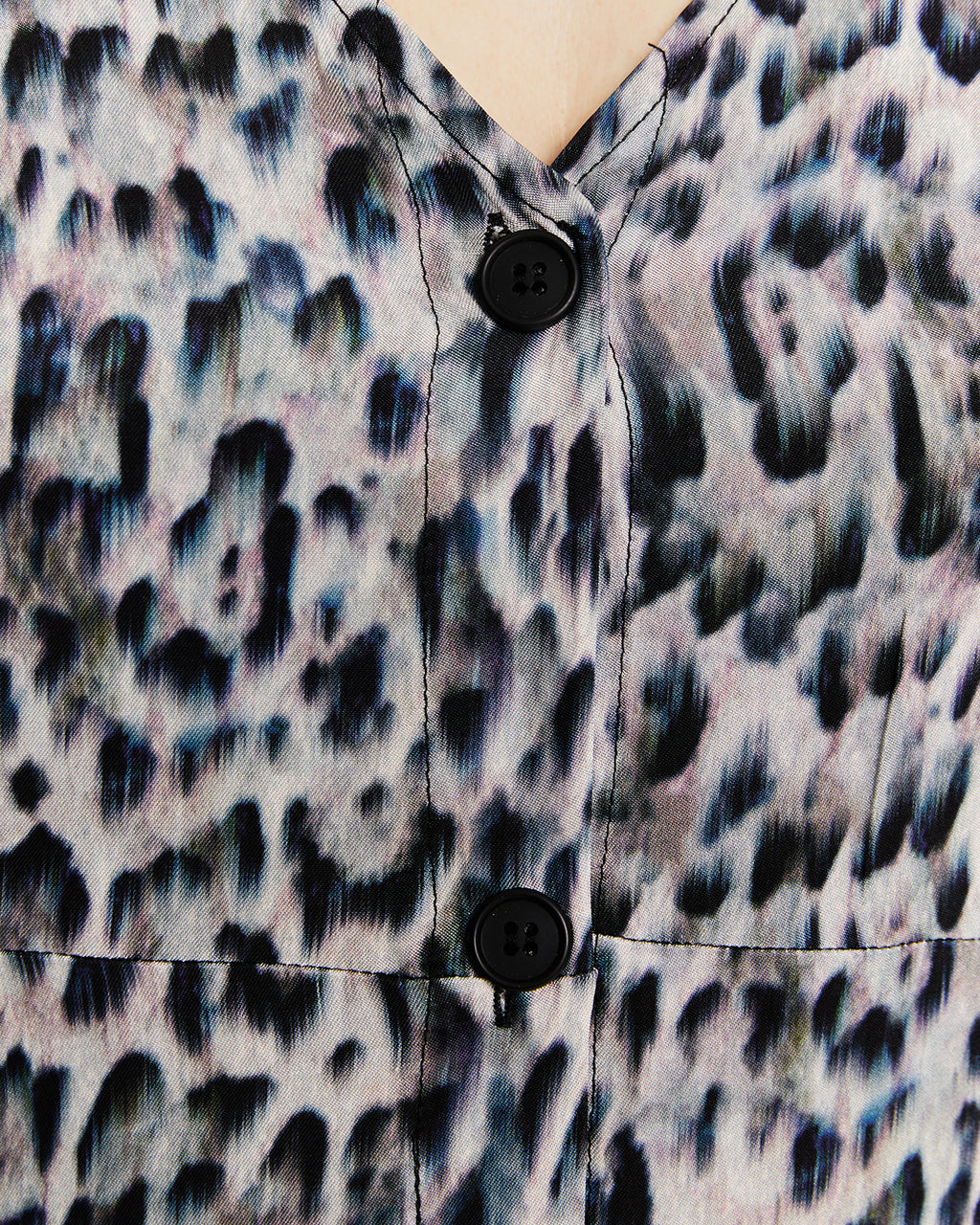 Vestido animal print