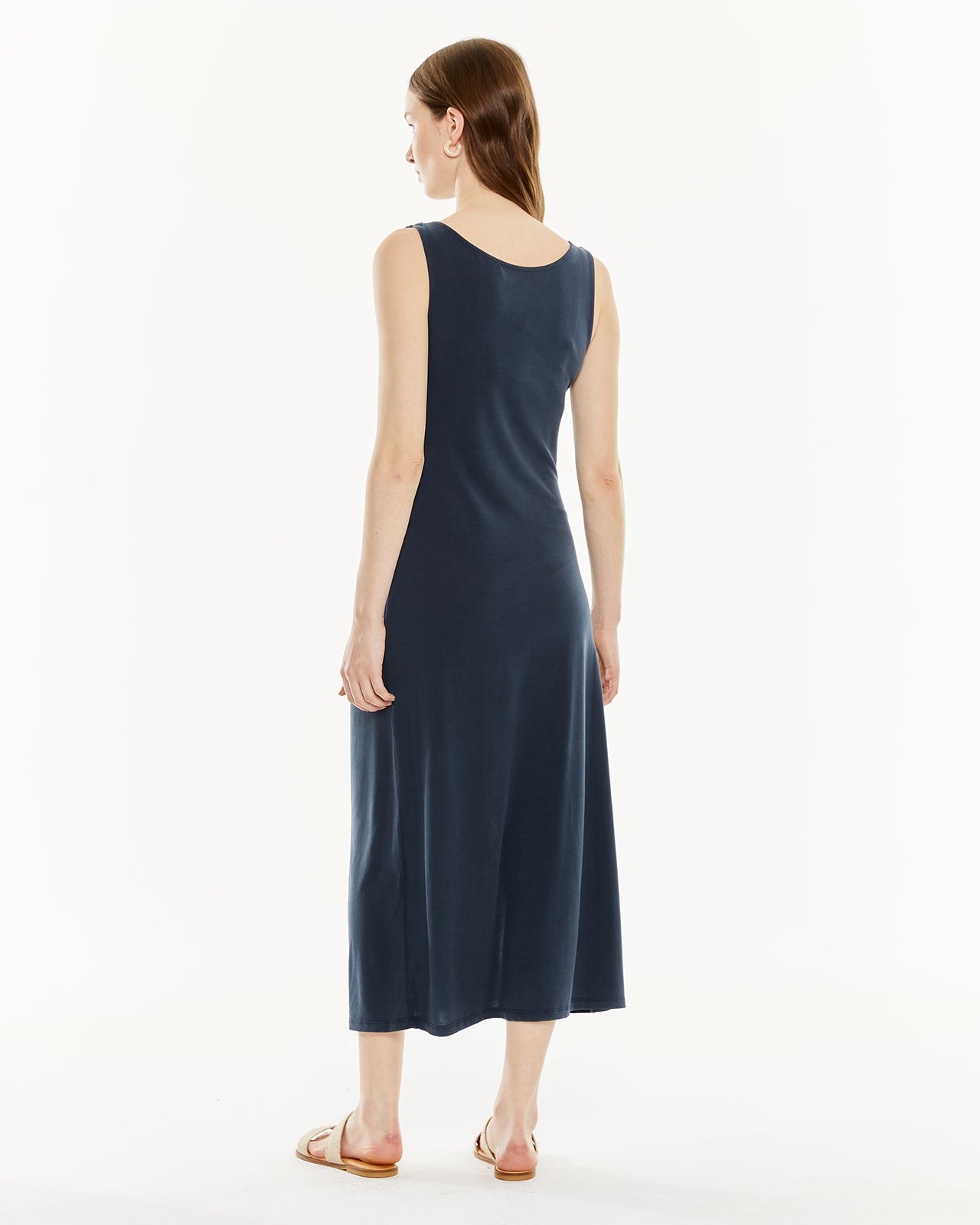 Robe ajustée froncée