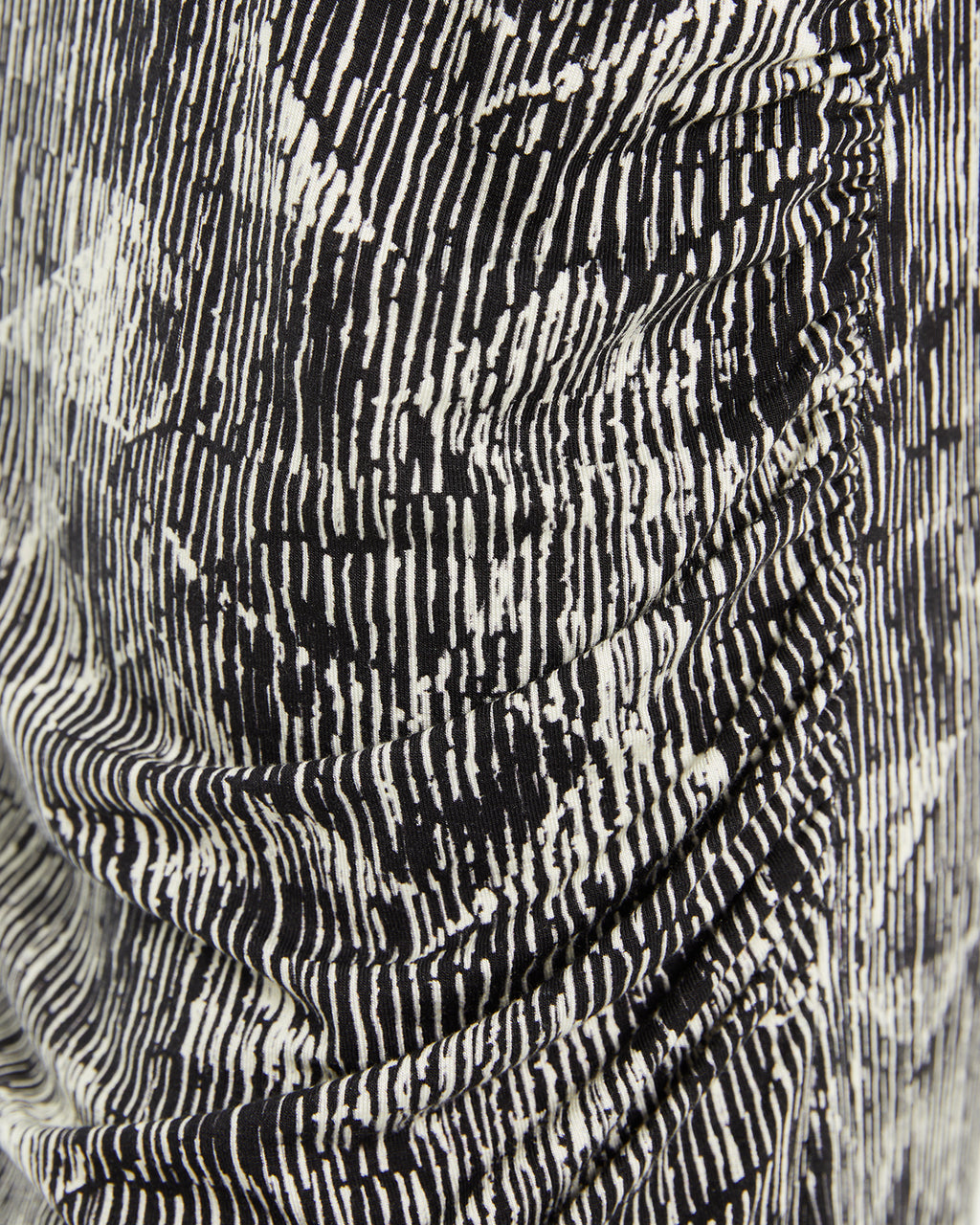 Vestido largo estampado