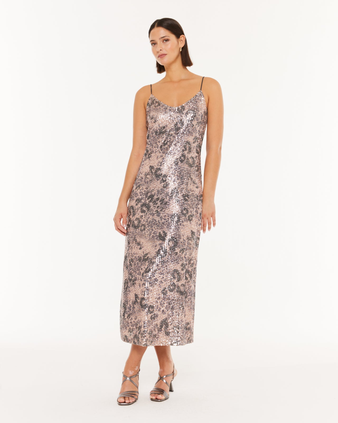 robe de soirée à paillettes