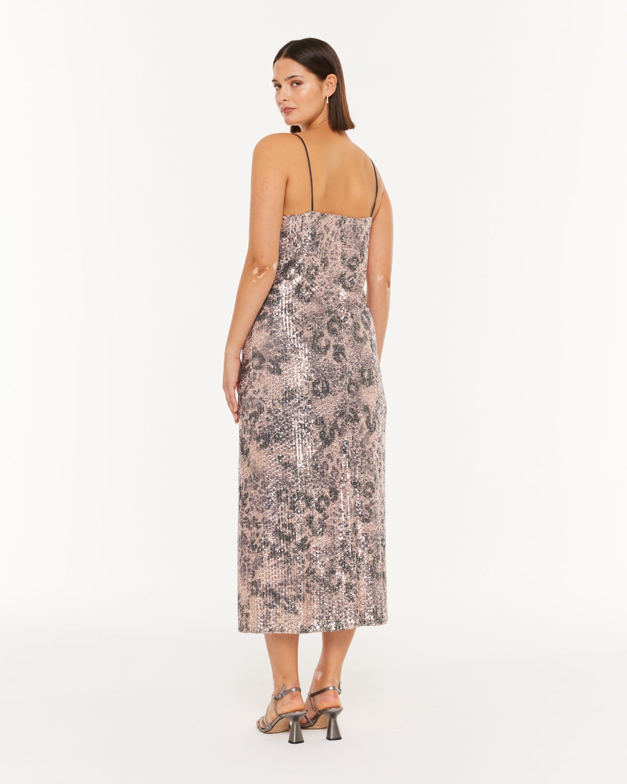 robe de soirée à paillettes