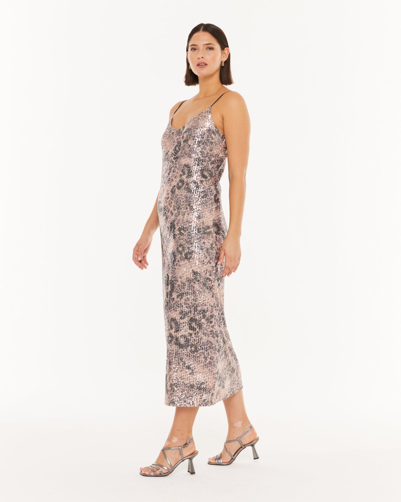 robe de soirée à paillettes