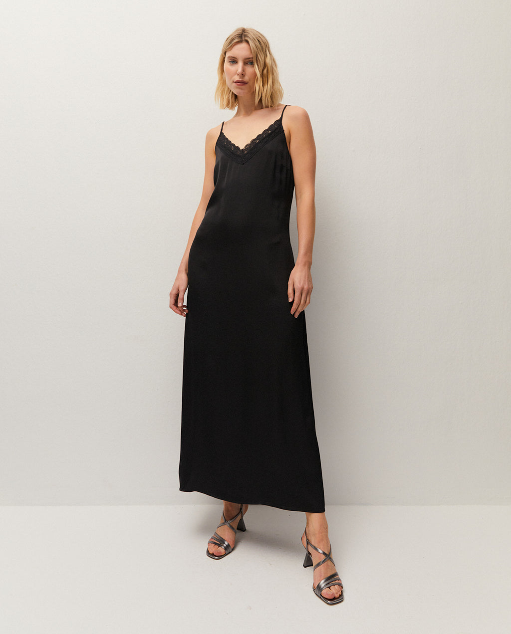 Long slip dress