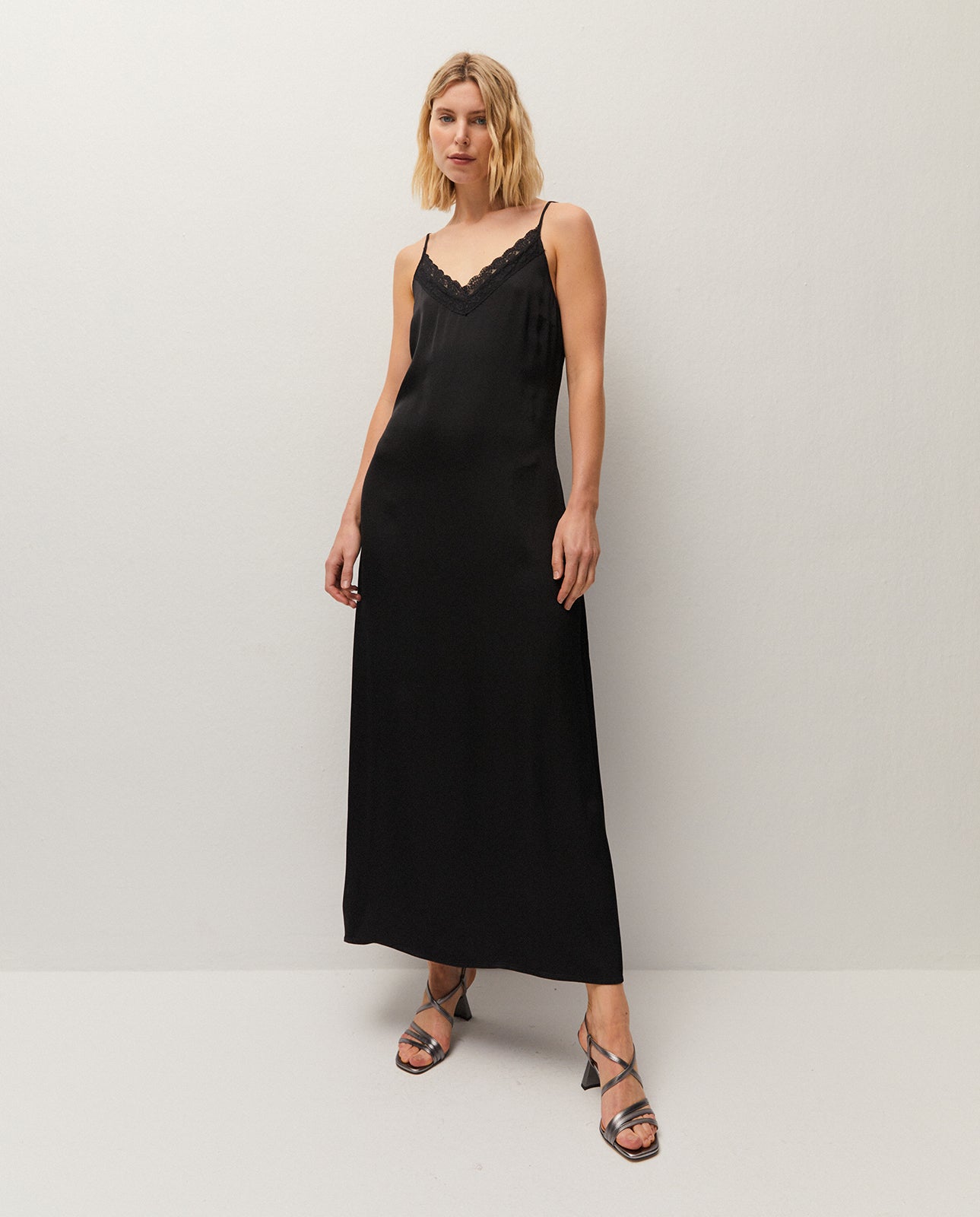 Long slip dress