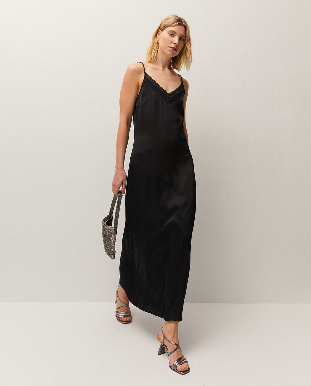 Long slip dress