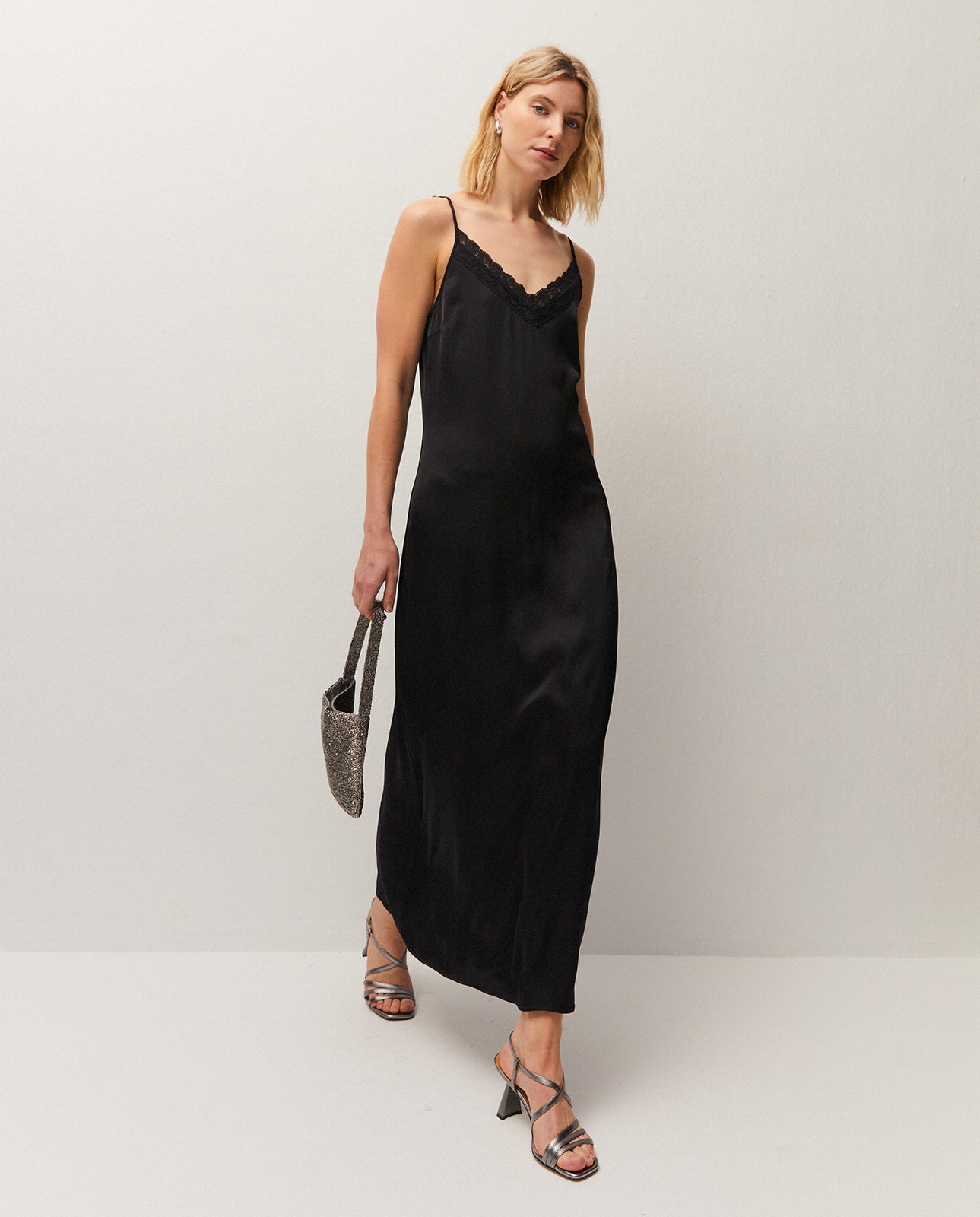 Long slip dress