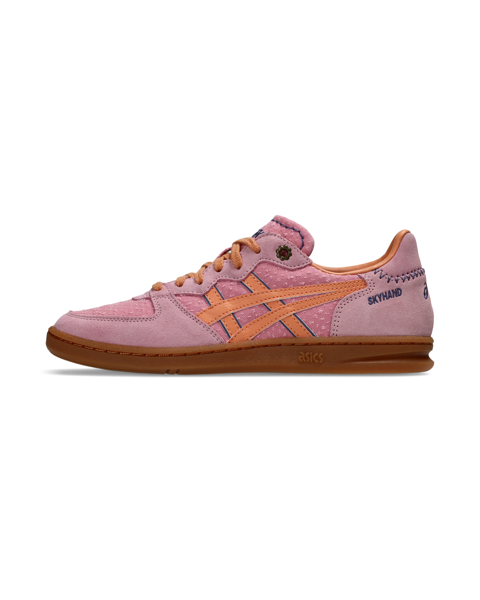 Zapatilla Asics rosa y naranja Skyhand OG