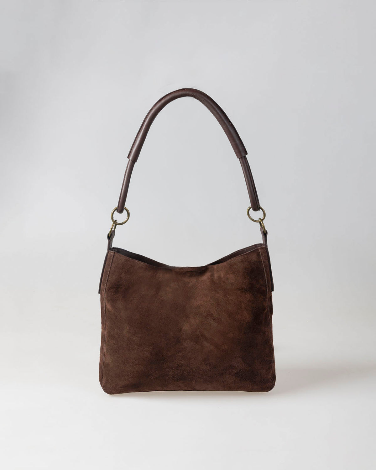 Bolso mediano de ante