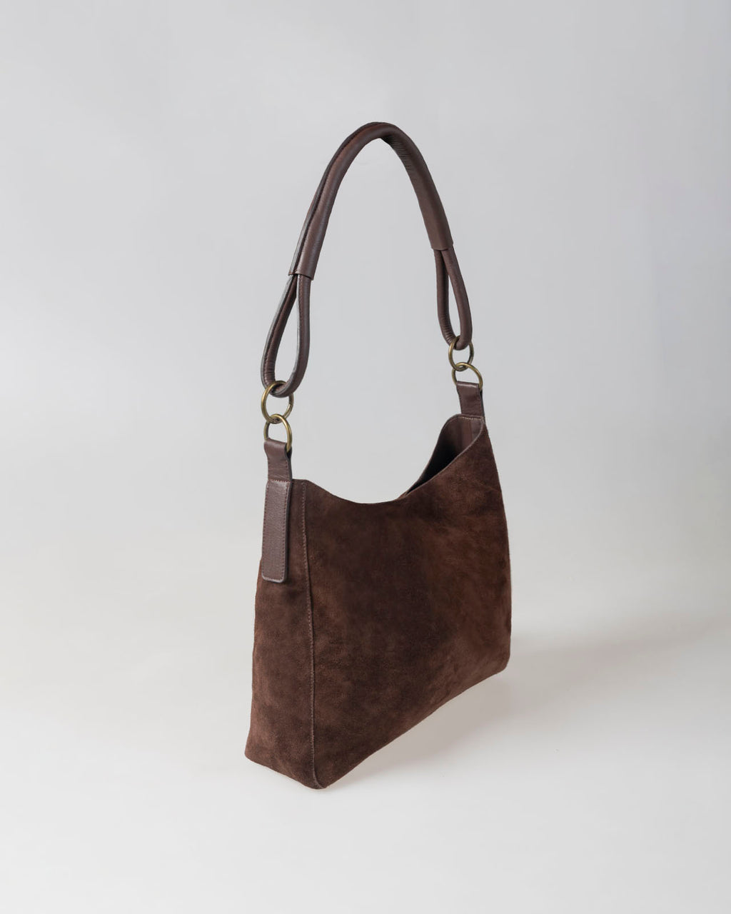 Bolso mediano de ante