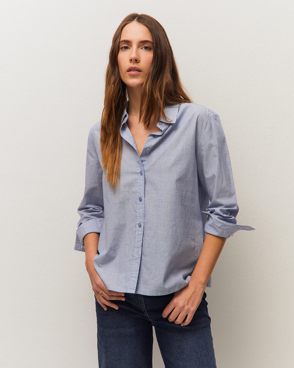 Camisa chambrey