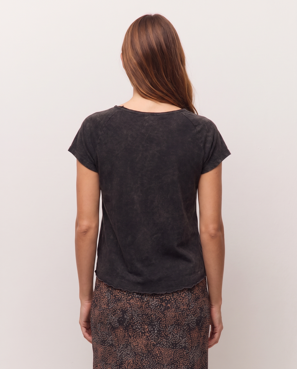 Camiseta print manga renglant