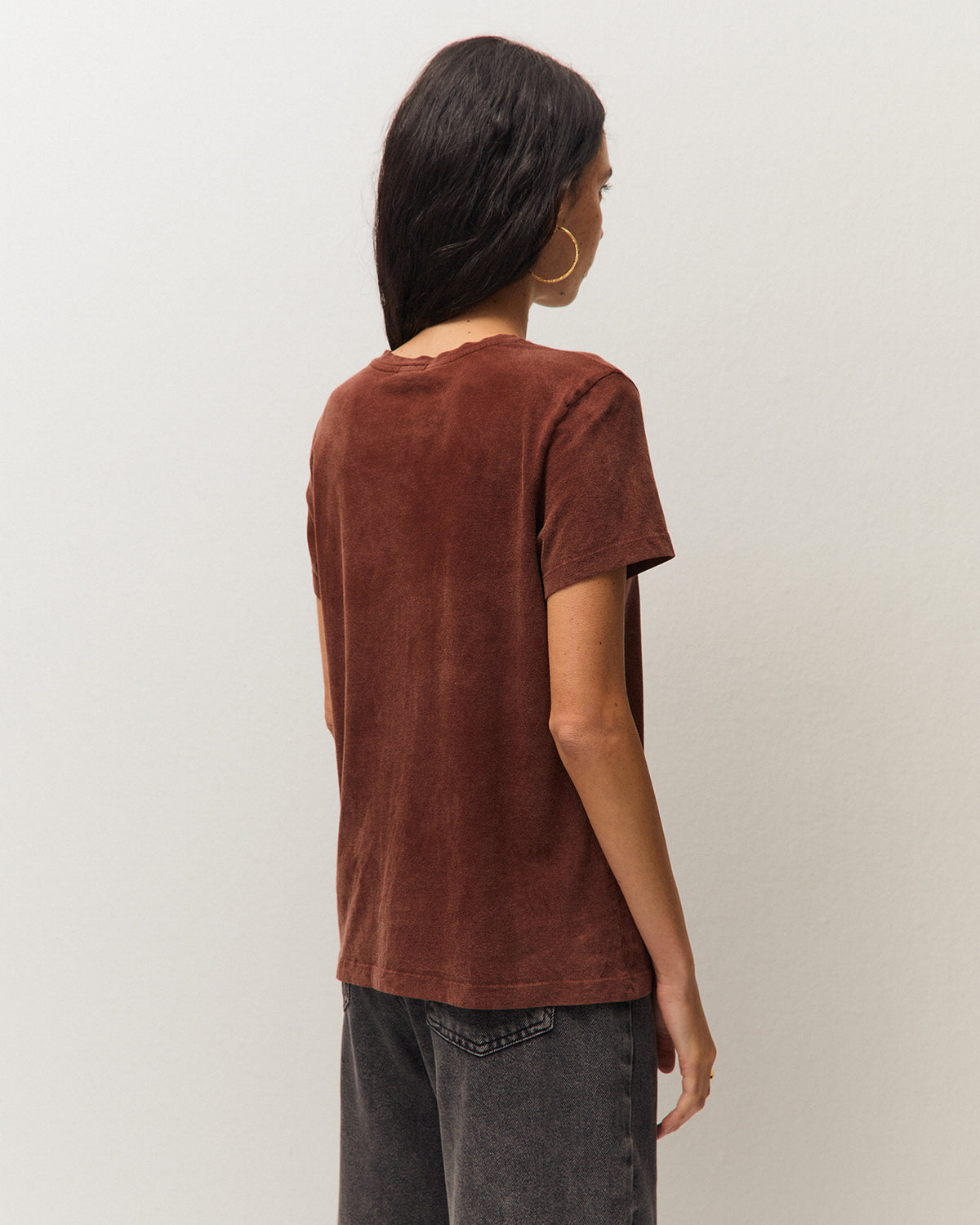 Camiseta manga renglant print