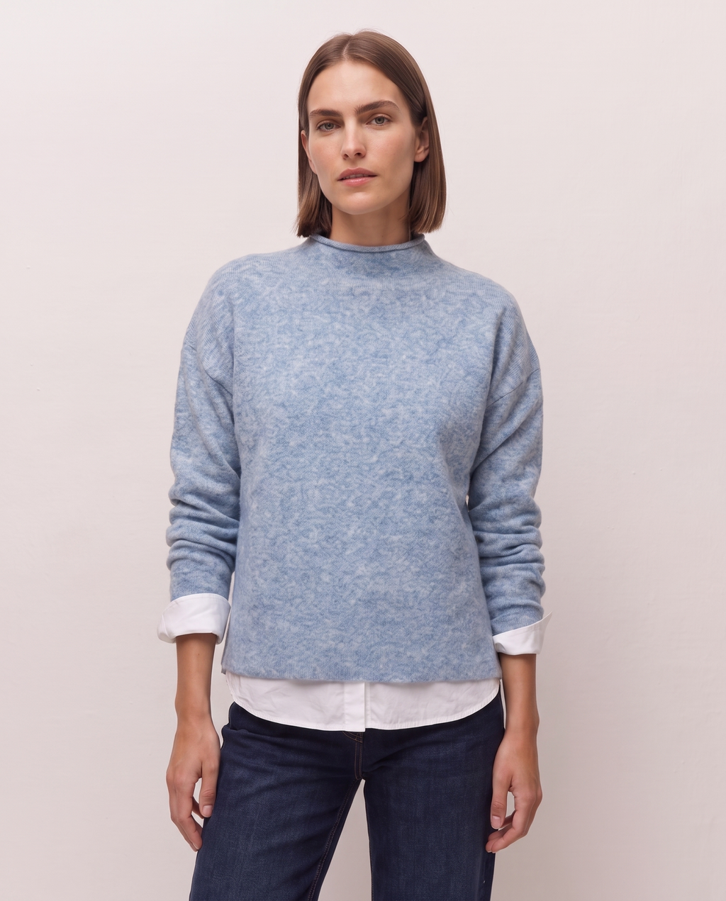 Jersey cuello alto