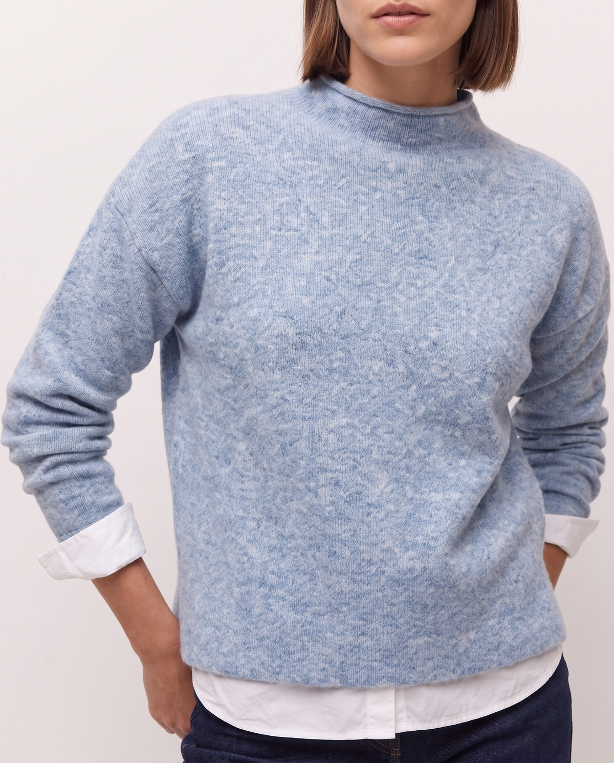 Jersey cuello alto