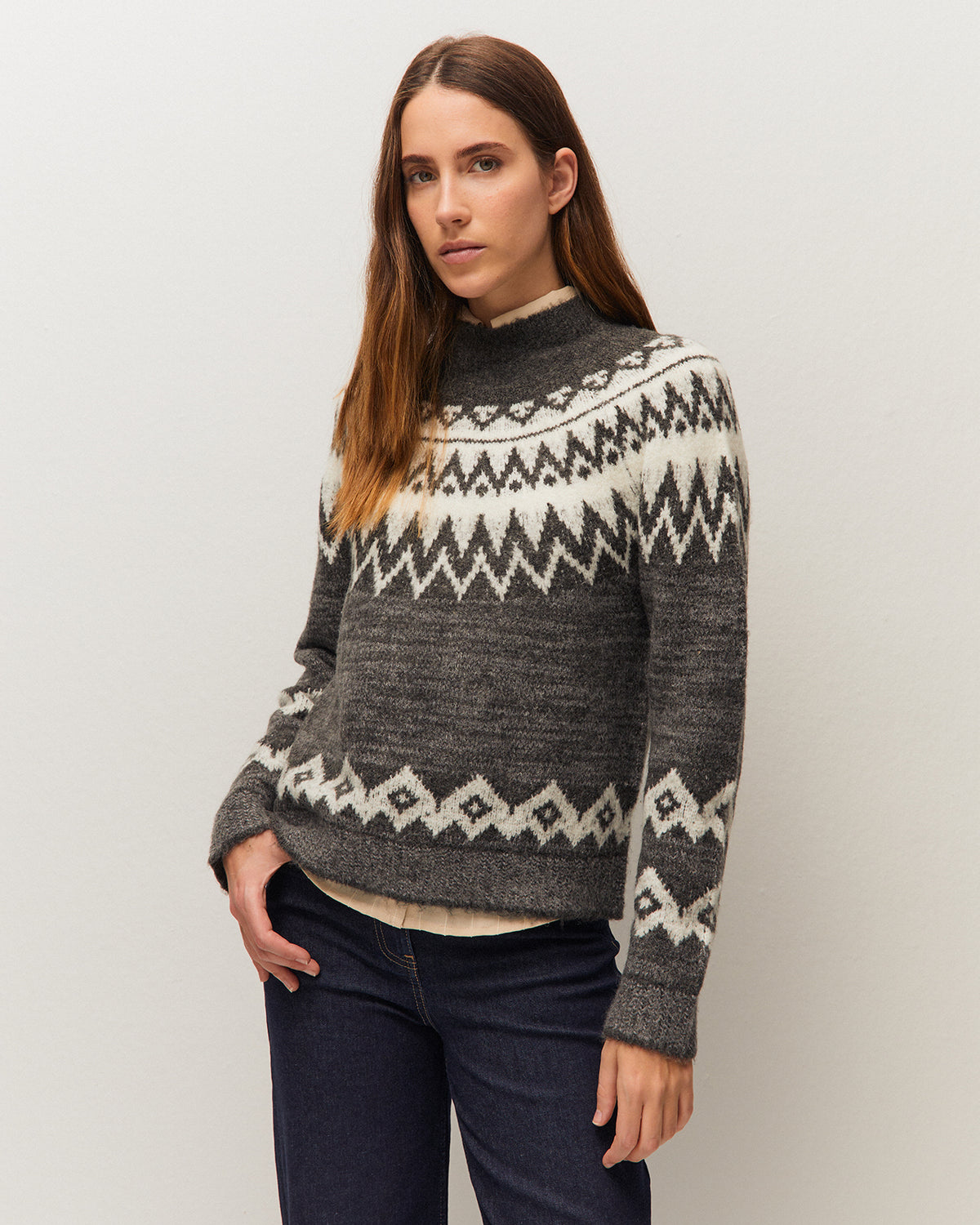 Jersey jacquard